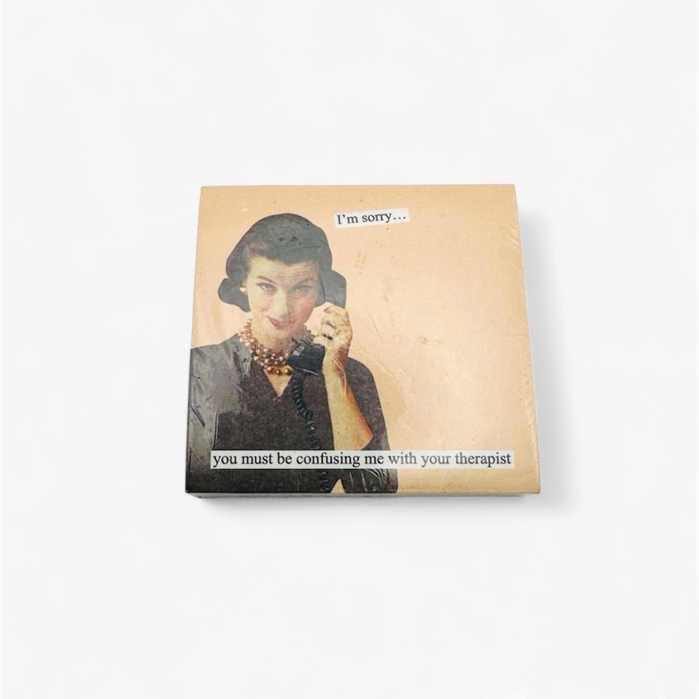 ★ NWT Anne Taintor Funny Sticky Notes - Color Peach ★ - Picture 8 of 13